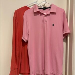 2 Men’s Polos:  U.S. Polo Assn. & Polo by Ralph Lauren
